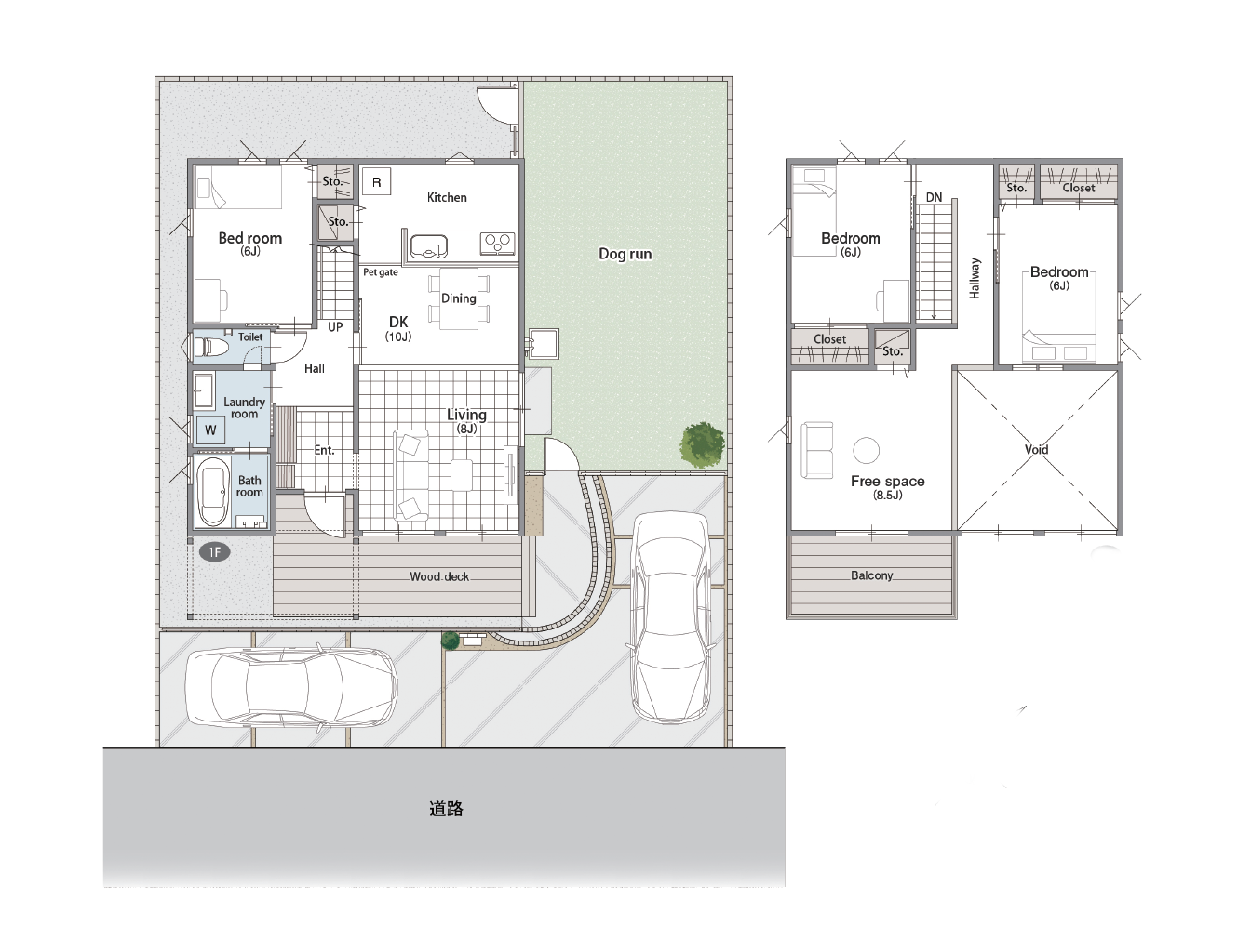 BOOOTS Floor Plan 1F