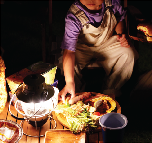 Campfire at Night