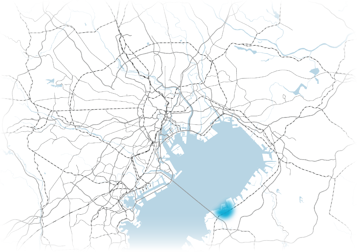 Tokyo Bay Map